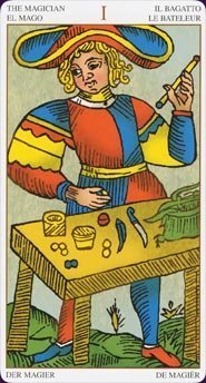 Magician, Tarot de Marseille