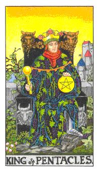 King of Pentacles Universal Waite